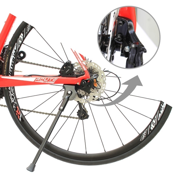kickstand for bike with disc brakes
