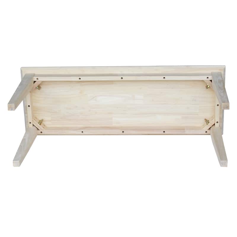 Shaker Style Bench - 39" x 14" - 39" x 14"
