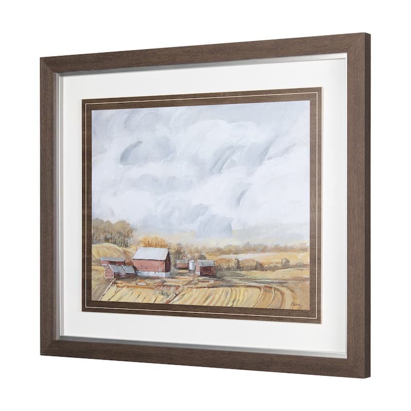 Farmland View I Framed Art Print