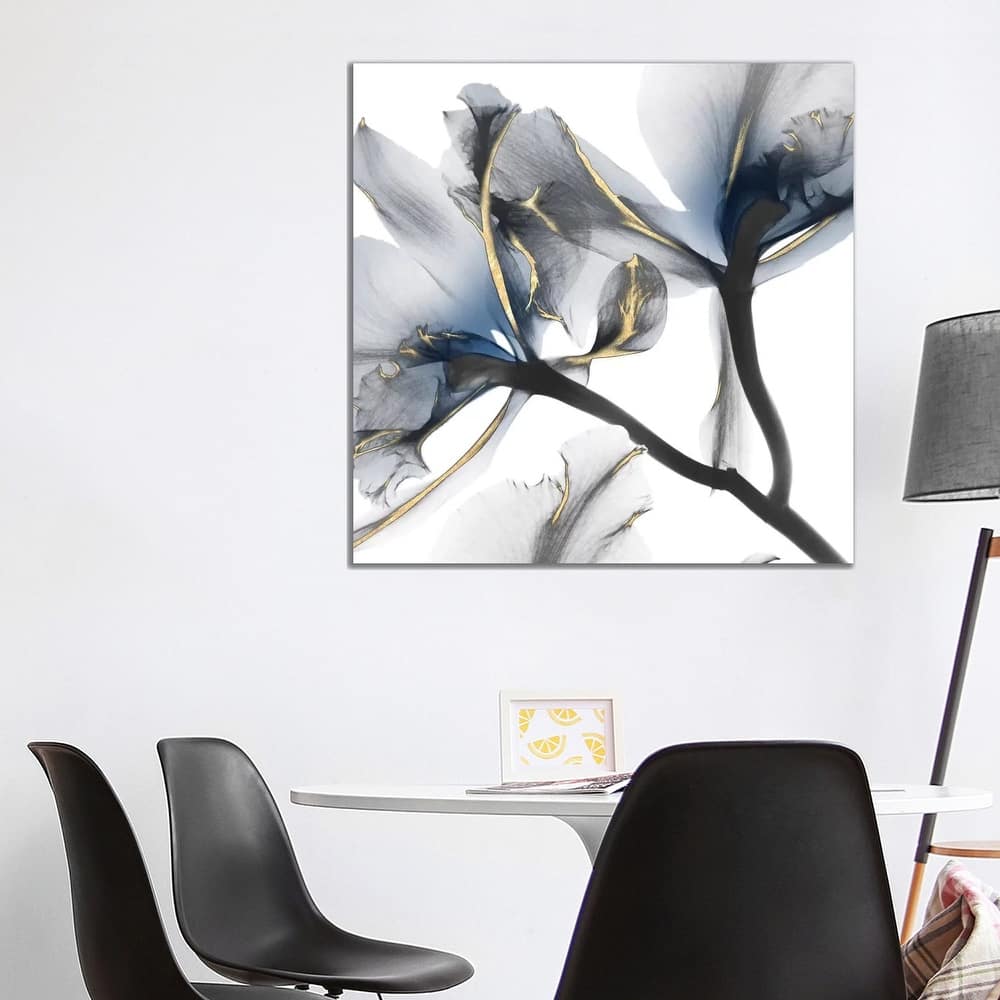 iCanvas "Indigo Luster Cyclamen II" by Albert Koetsier Canvas Print