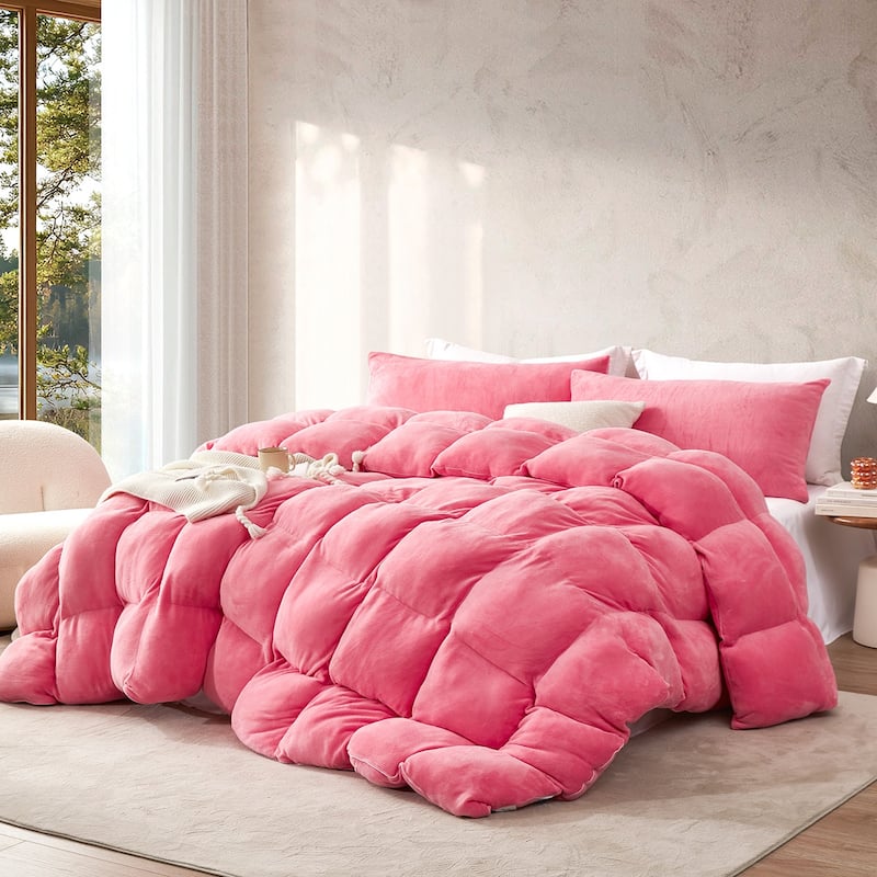 Boi He Thick - Coma Inducer®Comforter Set - Pink Lemonade - Oversized Queen