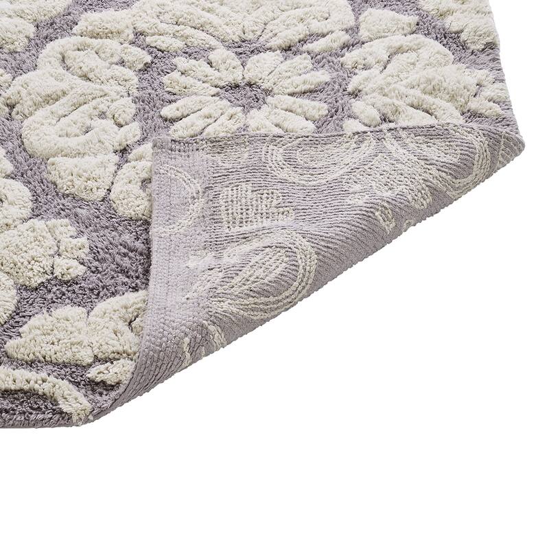 Better Trends Medallion Tufted Bath Mat Rug 100% Cotton