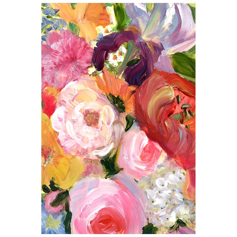 Empire Art Direct Blossom Symphony I Printed Tempered Glass Wall Art - 48" x 32" A
