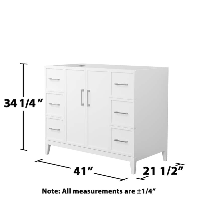 Wyndham Collection WCH717142S-CX-MXX Elan 42" Single Free Standing