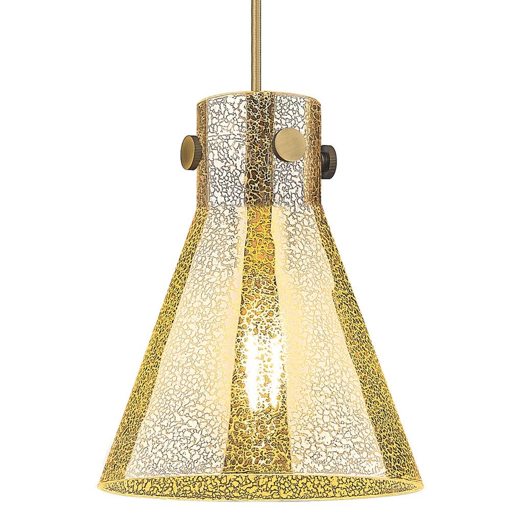 Innovations Lighting 410-1PS-G411-8ME Newton Cone 8" Wide Cord Hung