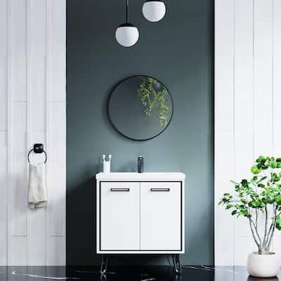 Catton Round Mirror - 24" Diameter