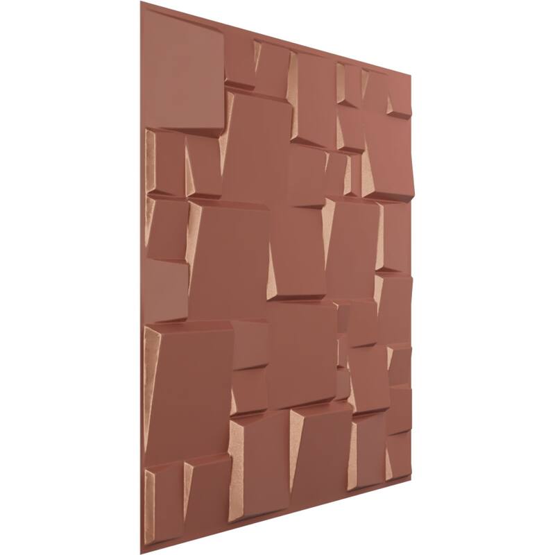 19 5/8"W x 19 5/8"H Modern Square EnduraWall Decorative 3D Wall Panel