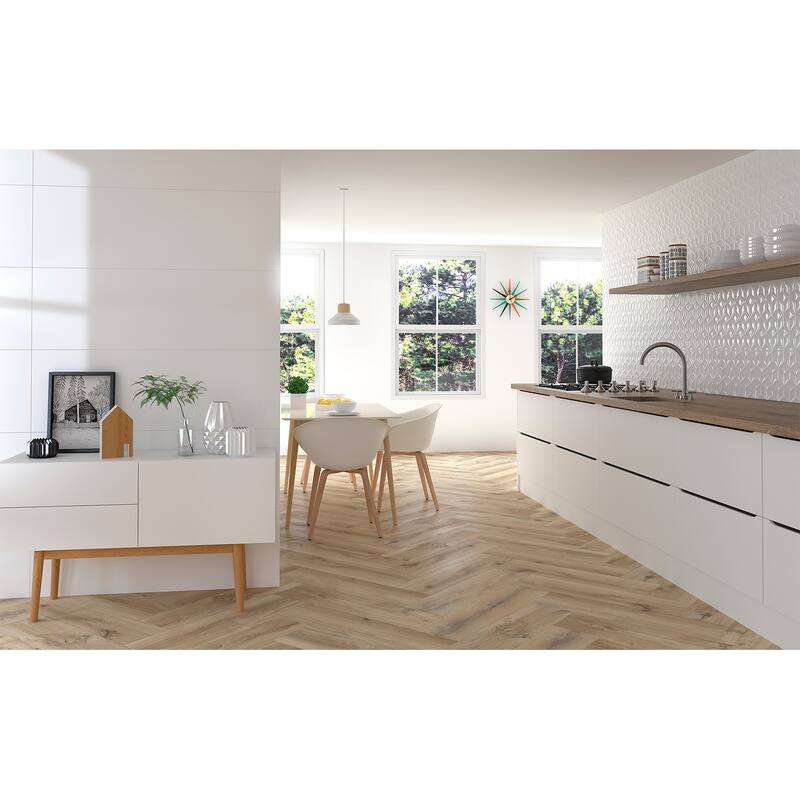 The Tile Life Brisbane 12x40 Blanco Ceramic Wall Tile
