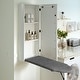 preview thumbnail 2 of 8, SEI Furniture Wall-mounted Ironing Board and Storage Center