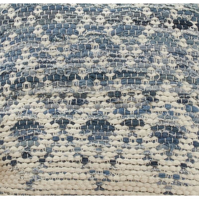 Throw Pillow With Diamond Chindi Design