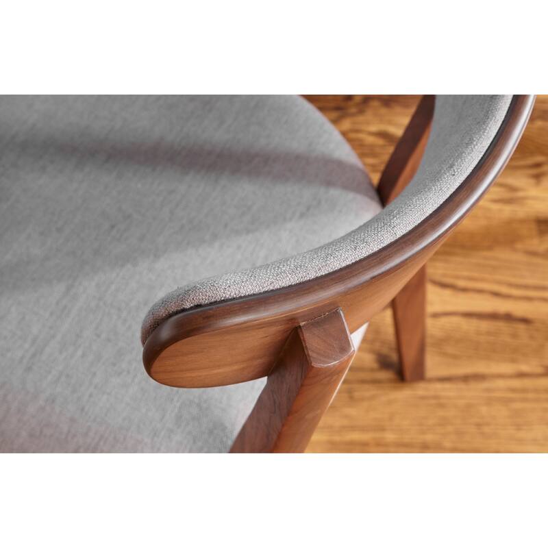 Rye Studio Kirkwood American Walnut Mid-century Dining Chair (Set of 2)