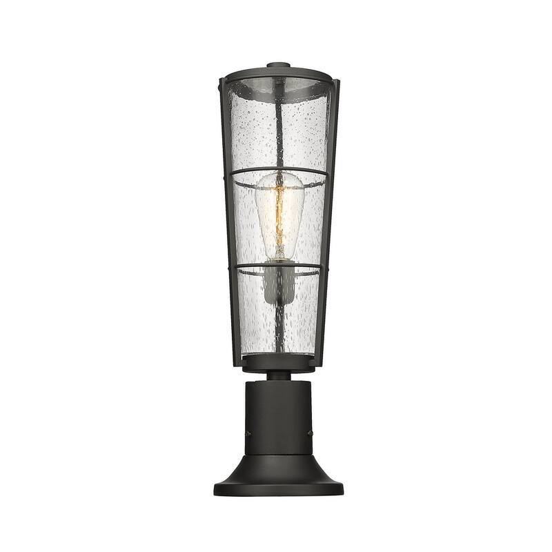 Z-Lite Helix 22" Tall Outdoor Pier Mount Post Light