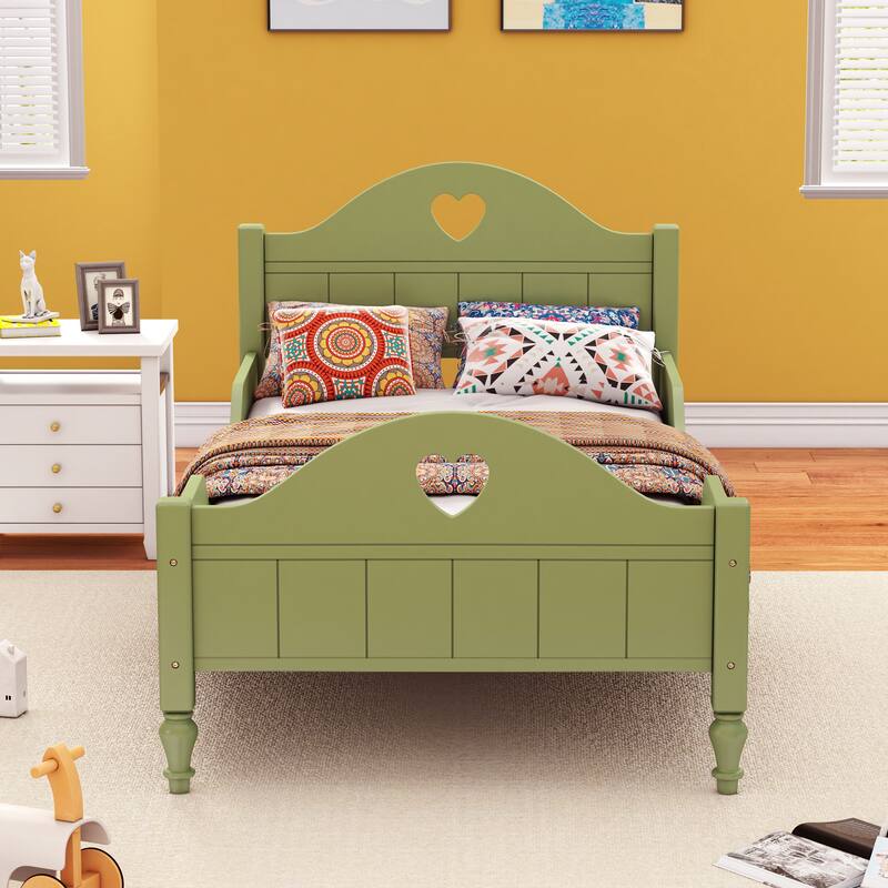 Twin Size Toddler Bed Frame with Side Safety Rails Bed Bath & Beyond