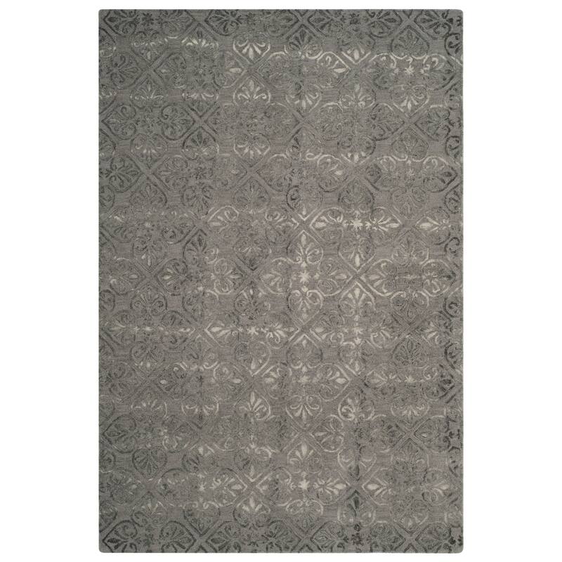 SAFAVIEH Handmade Dip Dye Sholeh Watercolor Vintage Boho Wool