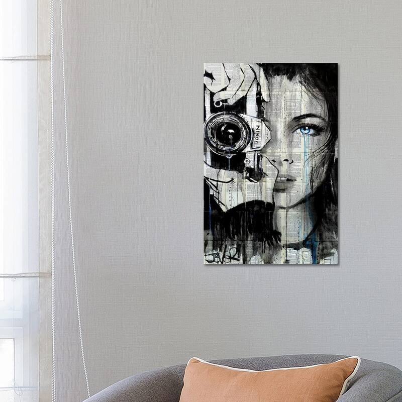 iCanvas "Shootin" by Loui Jover Canvas Print - 26x18x1.5