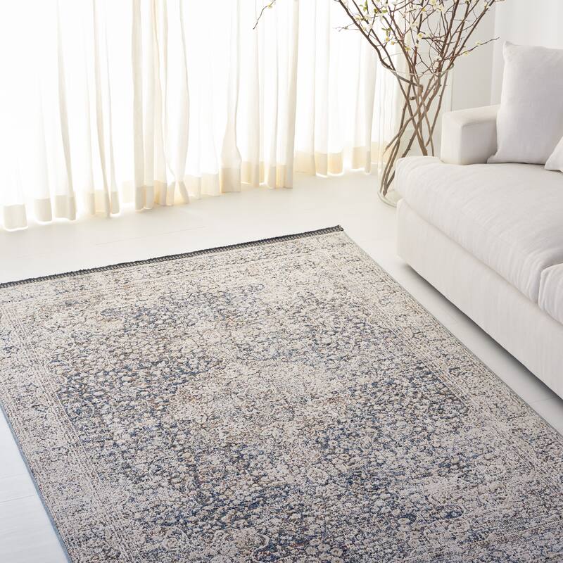 SAFAVIEH Lauren Ralph Lauren Gyrithe Vintage Rug - 6' x 9'2" - Ivory/Light Olive