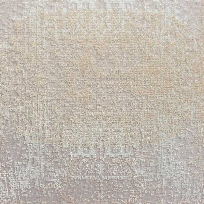 Abstract Acrylic Blend Throw Pillow - 20" - Beige and Gray