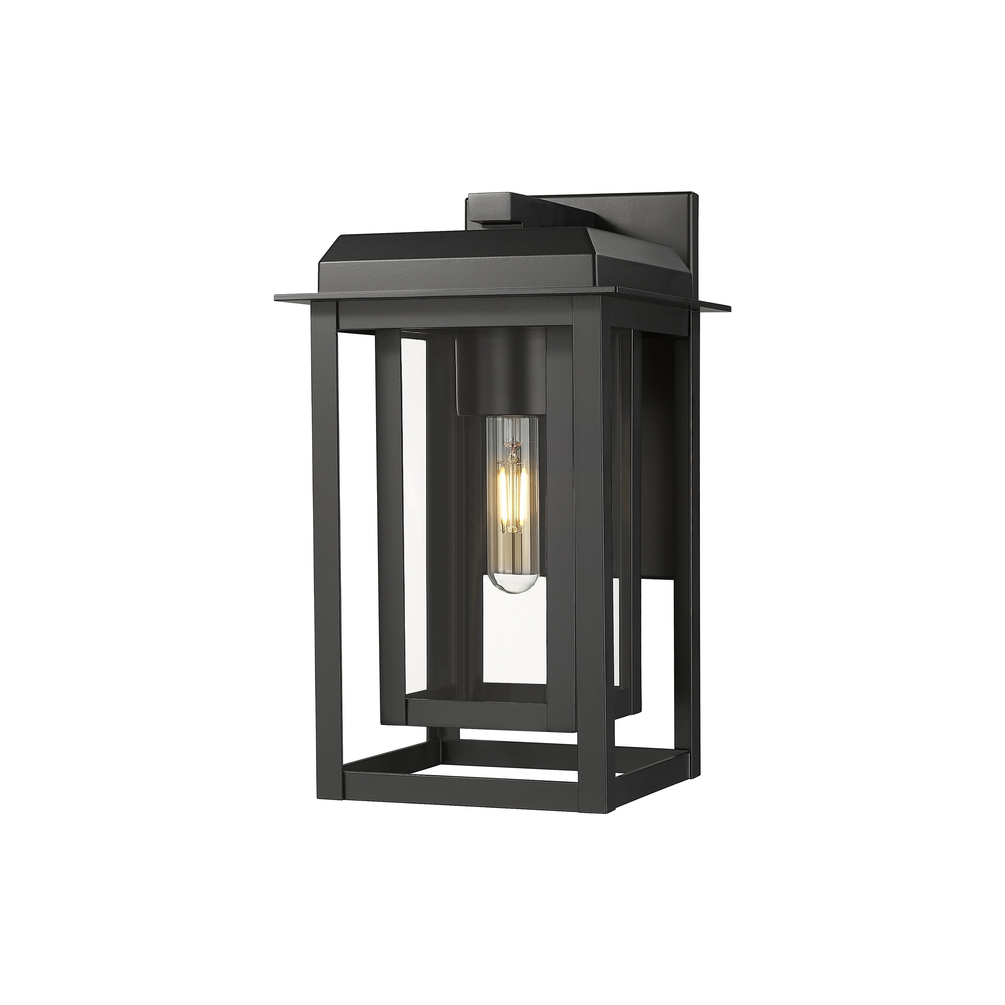 Innovations Lighting - Mansfield Collection - 1 Light 13" - Outdoor Wall Sconce w/Cage