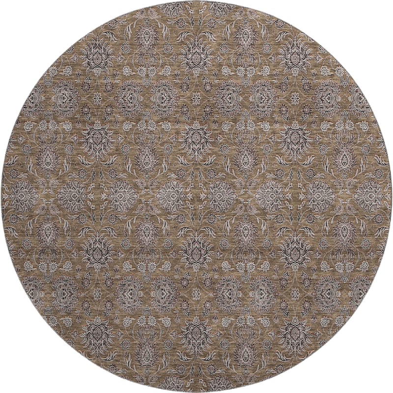 Premium Washable Super Soft Floral Borderless Mayfield Rug