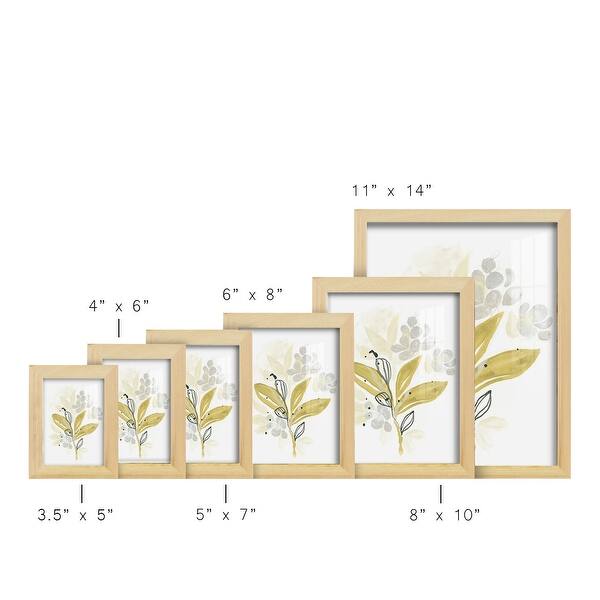 dimension image slide 7 of 11, The Minimalist Garden II -Framed Print w/glass-Cherry Red