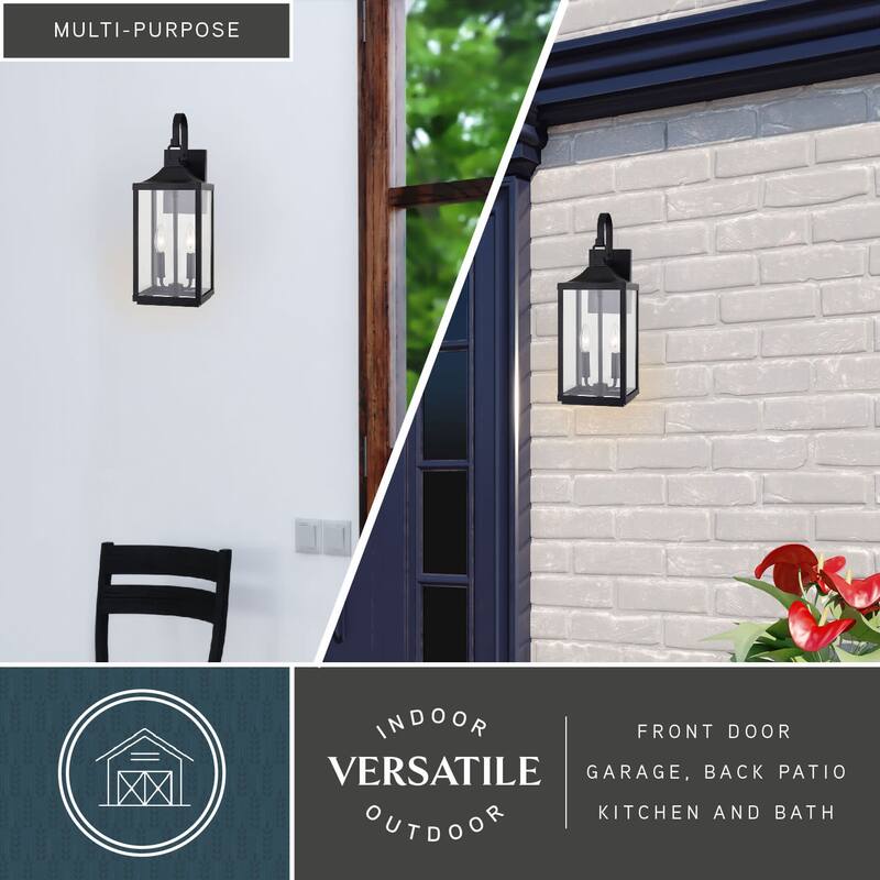 Vaxcel Lighting T0764 Old Town 2 Light 20" Tall Outdoor Wall Sconce