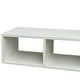 preview thumbnail 53 of 52, Nestfair Double L-Shaped TV Stand with Display Shelf and Bookcase
