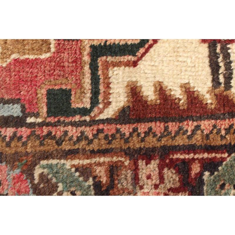 ECARPETGALLERY Hand-knotted Sarabi Red Wool Rug - 3'3 x 4'11