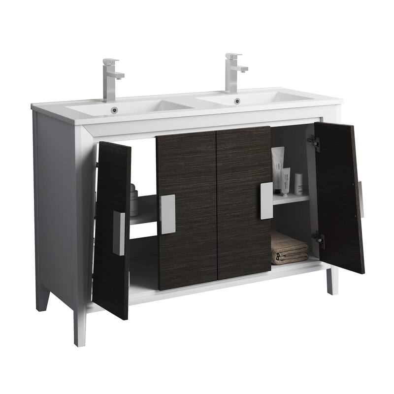 Fine Fixtures Imperial Collection Bathroom Vanity Cabinet Set,