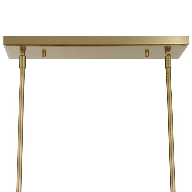 Uttermost Arques 8 Light Linear Chandelier - 48"W x 18.125"D x 14.5"H