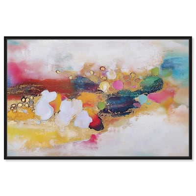 Vibrant Dabs I Canvas by Art Remedy