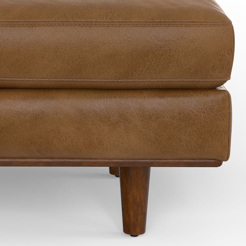 WYNDENHALL Brixley 49 inch Wide Mid-Century Modern Table Ottoman