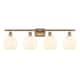 Option Brushed Brass / White Venetian