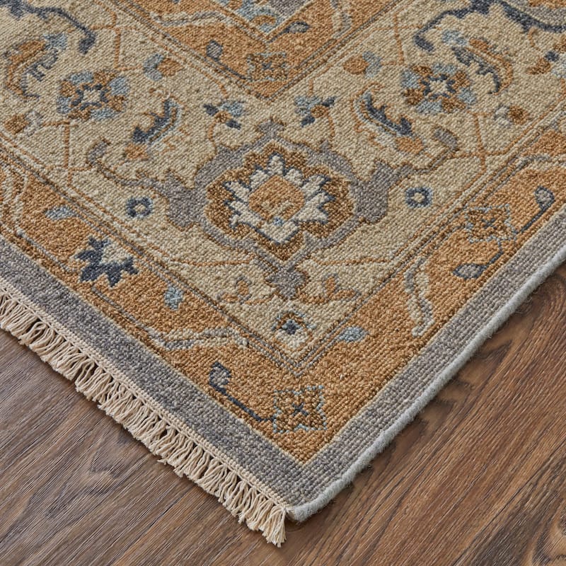 Grand Bazaar Aleska Hand Knotted Oriental Traditional Area Rug