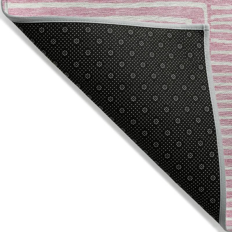 HomeRoots Geometric Transitional Rectangle Outdoor Rug