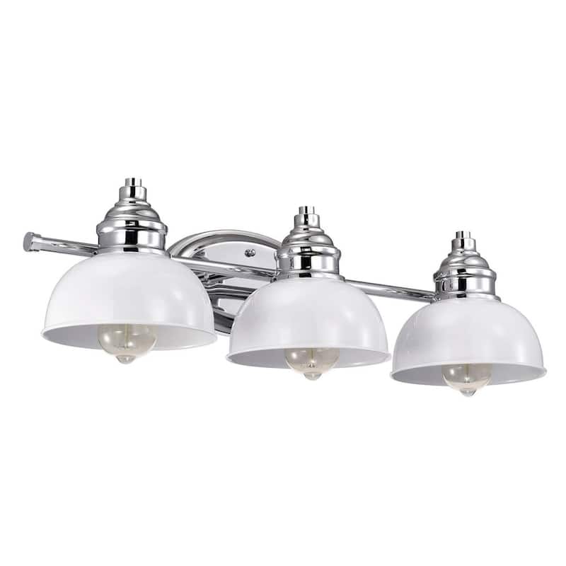 Barberal 3 Light Farmhouse Bathroom Vanity Wall Light
