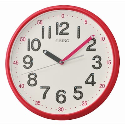 Shuyona Wall Clock, Red - N/A