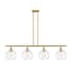 Option Satin Gold / Clear Water Glass