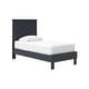 preview thumbnail 2 of 34, Signature Design by Ashley Simmenfort Dark Blue Platform Bed