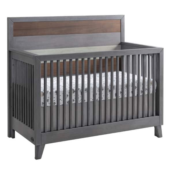 slide 2 of 5, Soho Baby Cascade 4 in 1 Convertible Crib - Multi Tone Gray Multi Tone Gray