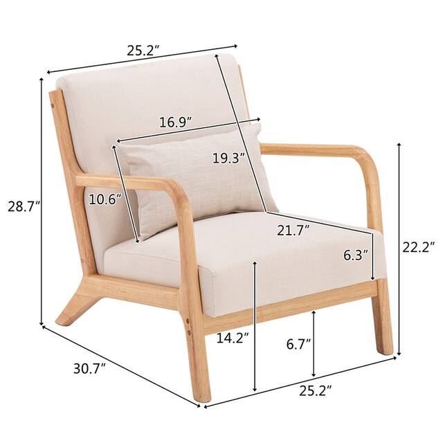 Carson Carrington Kaarnevaara Upholstered Accent Chair