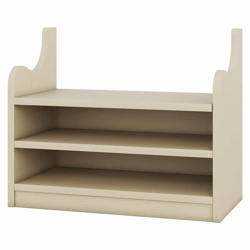 4-in-1 Entryway Hall Tree with Storage, 7 Hooks & Drawers, Beige
