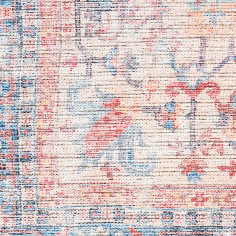 57 Grand by Nicole Curtis Vintage Medallion Machine Washable Area Rug