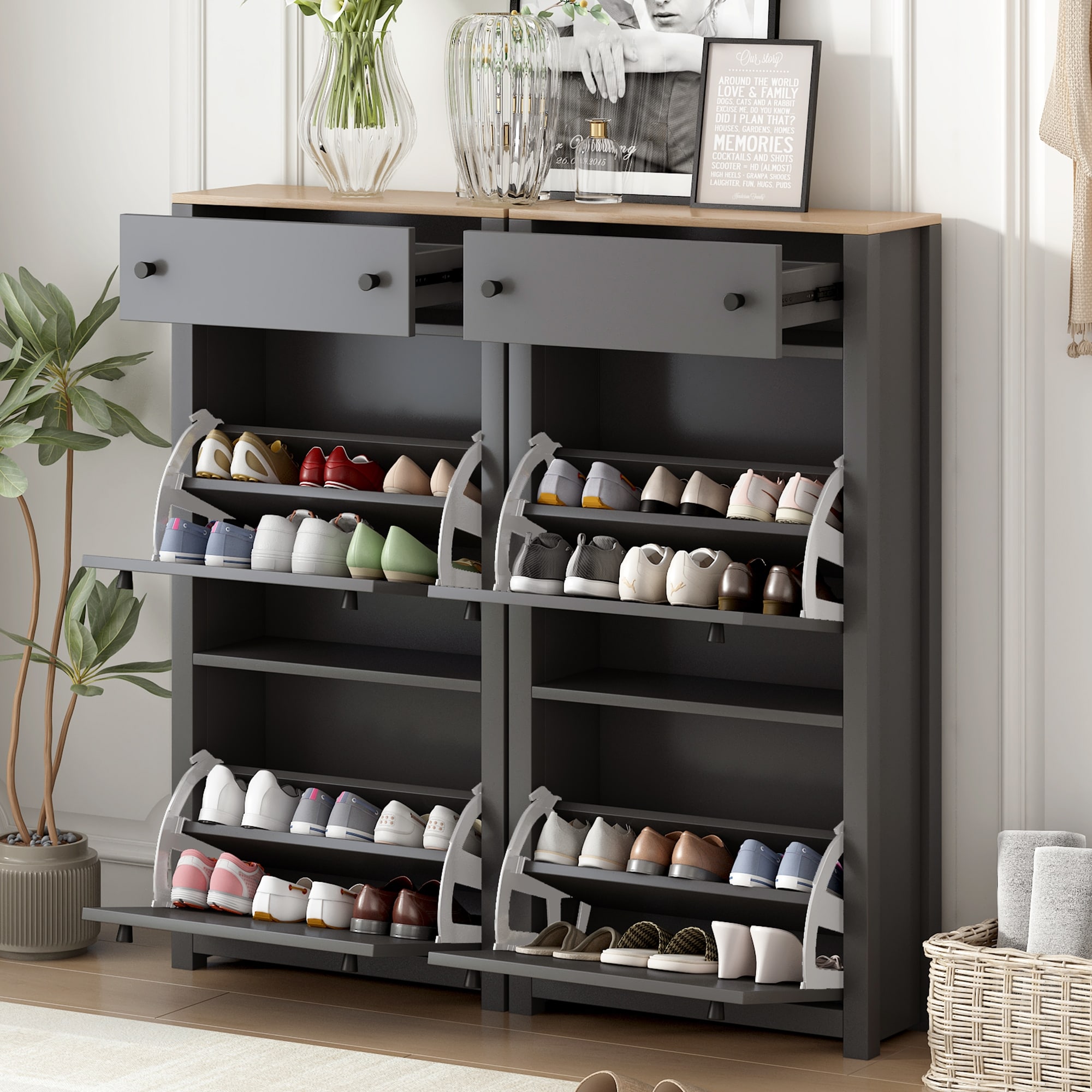 Bed bath beyond shoe rack online