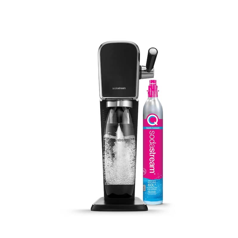 SodaStream Art Sparkling Water Maker - Starter Pack - Black