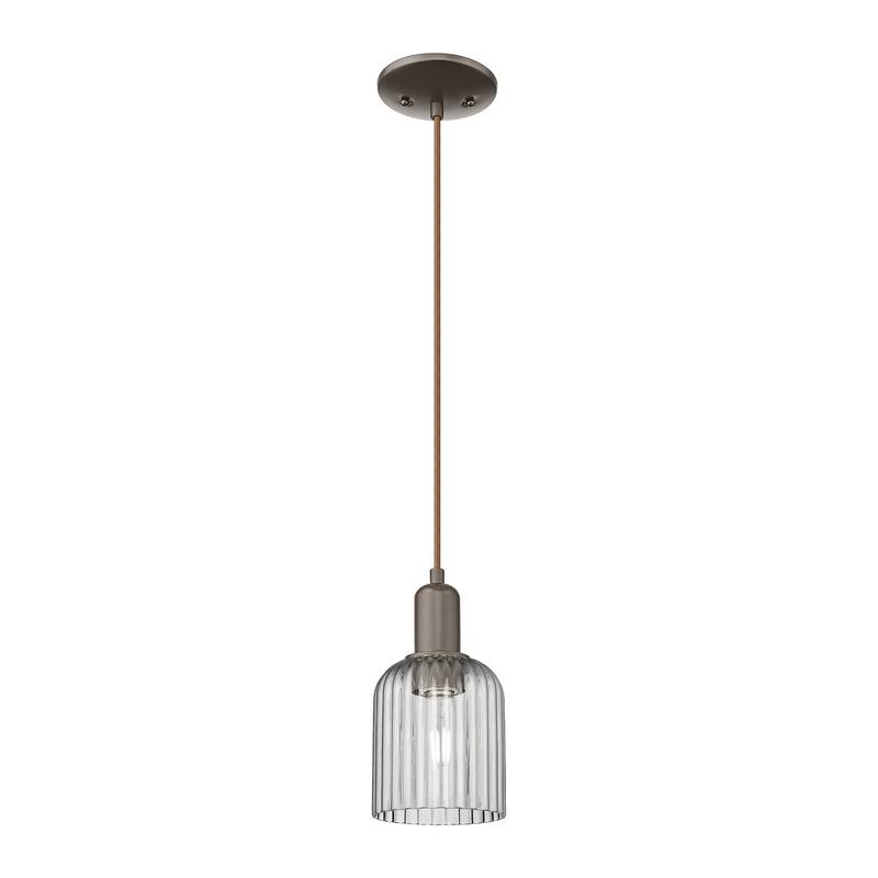 Innovations Lighting Downtown Urban - Bridal Veil - 1 Light 5" Cord Hung Mini Pendant