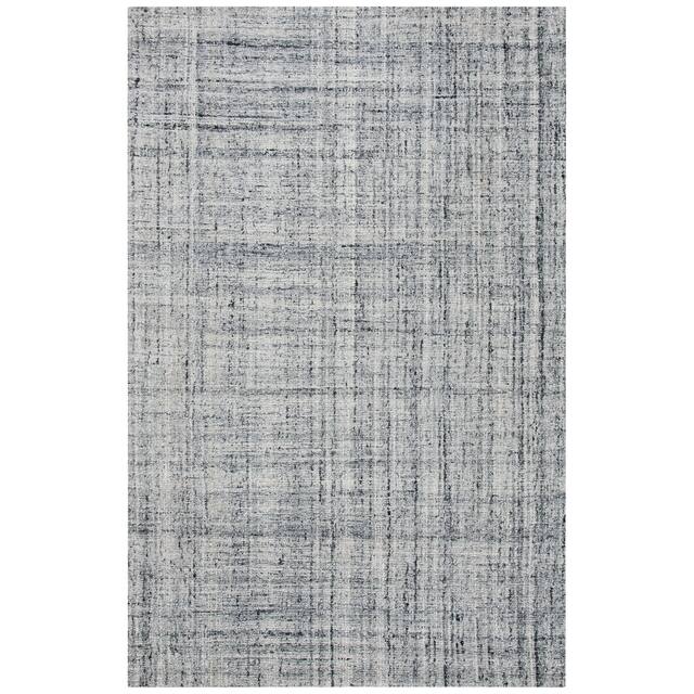 SAFAVIEH Handmade Abstract Nettie Modern Viscose Rug - 5' x 8' - Grey/Black