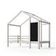 preview thumbnail 20 of 18, Twin Size House Bed with Blackboard and Drawers,Two assembly options and Multiple Storage Functions