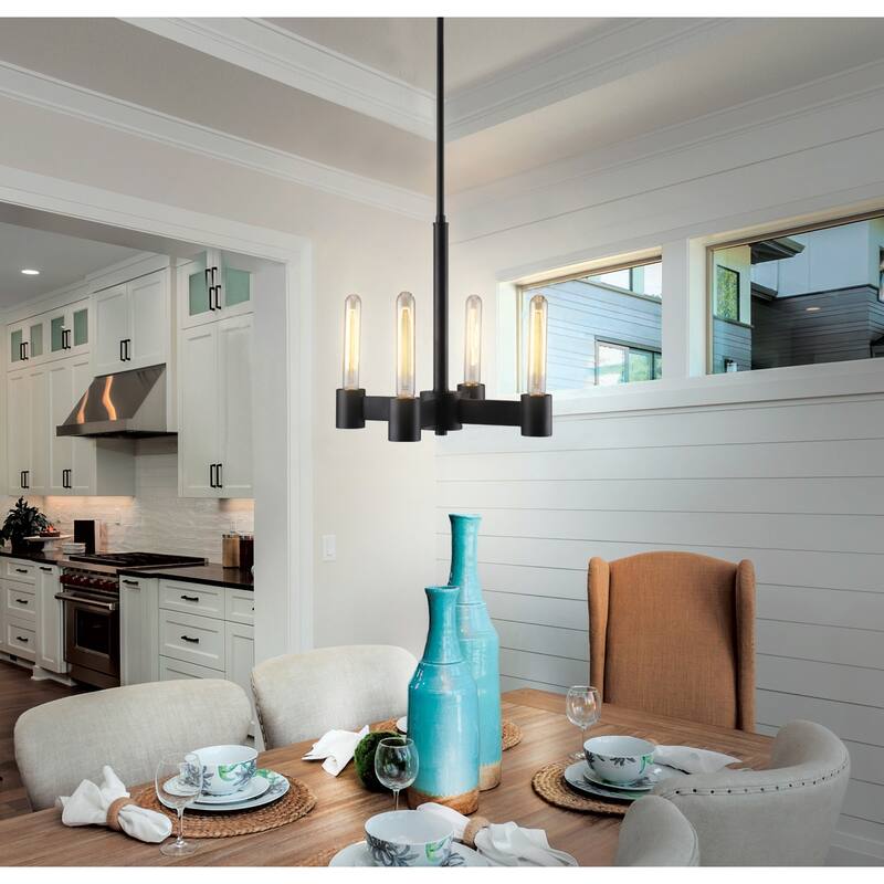 Eglo Broyles 3-light Matte Black Ceiling Light - Matte Black