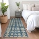 preview thumbnail 76 of 101, Machine Washable Indoor/ Outdoor Chantille Abstract Dots Rug