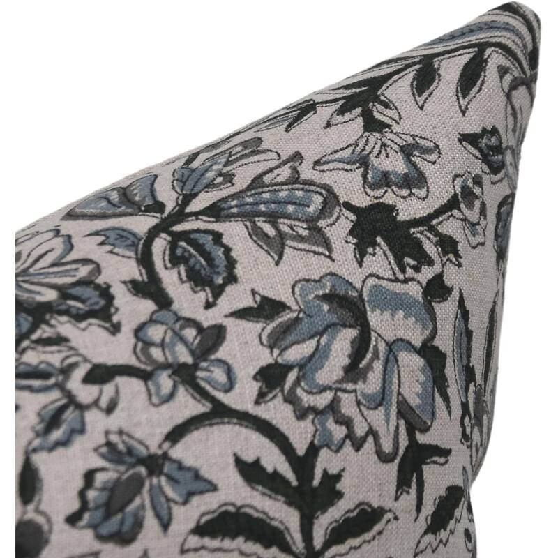 Fabdivine Linen Handmade Block print pillow Cover